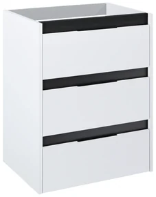 Roca Alpine dulap 58.5x45.2x74 cm sub chiuveta pe perete alb-negru A857866606