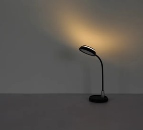 Globo 58496S - Lampă de birou LED tactilă reglabilă KIRK LED/12W/230V, neagră