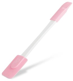 Spatula din silicon - roz, 24,5 x 4,5 cm