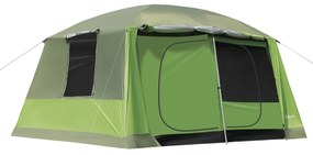 Outsunny Cort pentru Camping cu Veranda 8 Persoane 405×305×225cm | Aosom Romania