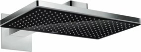 Palarie cu brat de dus Hansgrohe Rainmaker Select 460 negru - crom 1 functie