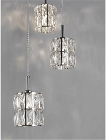 Lustra eleganta design modern cu 5 pendule Nice NVL-8538105