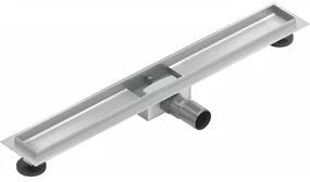 Mexen Flat corp scurgere duș liniar 70 cm, Crom - 1015070