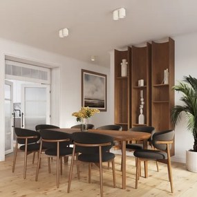 Sollux  SL.1790 - Spot AURA 2xGU10/10W/230V crem