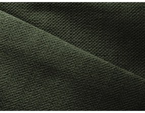 Colțar verde extensibil/cu spațiu de depozitare (cu colț pe partea stângă) Nanea – Makamii