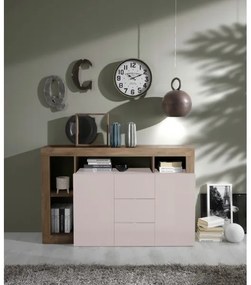 Comodă LENOR, cașmir/stejar