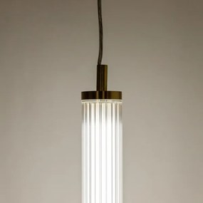 Zuma Line 1233 - Lustră suspendată pe cablu COMO, LED dimabil, 26W, 230V, 2700-6500K, auriu + telecomandă