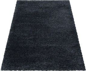 Covor gri antracit 200x290 cm Fluffy – Ayyildiz Carpets