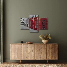 Tablou - Cutii telefonice din Londra (90x60 cm)