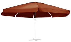 Panza de schimb umbrela de soare de gradina caramiziu 600 cm Terracota,    600 cm