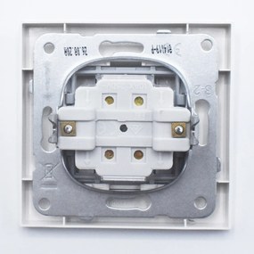 Intrerupator cap cruce Karre Plus Panasonic, ST, alb