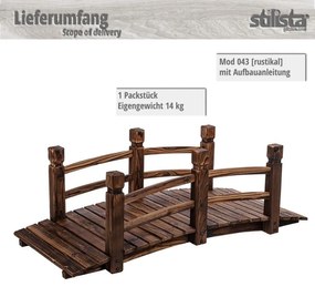 Pod din lemn 150 x 67 x 55 cm