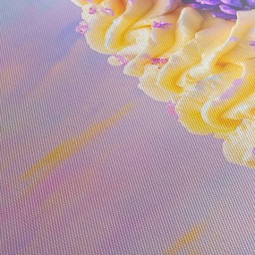 Tablou - Înghețată cu lavandă (120x50 cm)