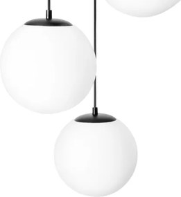 BRILAGI - Lampă suspendată pe cablu POLOS 3xE27/40W/230V Ø 42 cm negru