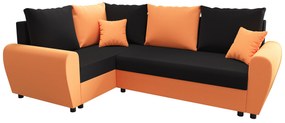 Colțar Fleur Plus (portocaliu + Negru) (S). 1057099