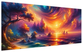 Tablou - Lume magică (120x50 cm)