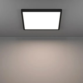 Eglo 901728 -LED RGBW plafonieră de baie dimmabilă FUEVA-Z LED/17,8W/230V 39,9cm IP44 neagră