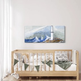 Tablou cu pictura farului (120x50 cm)