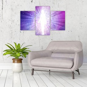 Tablou abstract - Femeie (90x60 cm)