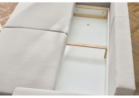 Canapea extensibilă bej deschis Envy - Bobochic Paris