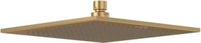 Palarie de dus patrata Villeroy&Boch Universal 25x25 cm auriu periat 1 functie