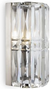 Aplica de perete design neoclasic Facet crom