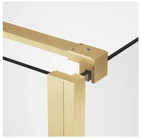 Paravan de dus tip Walk-in auriu periat SanSwiss Easy STR4P 90x200 cm