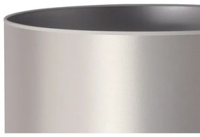 Lampă de masă Duolla CANNES 1xE14/15W/230V d. 20 cm argintiu/alb