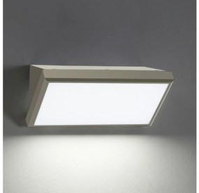 Aplică LED de exterior Brilagi TRIANGLE LED/20W/230V gri IP65