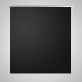240114 vidaXL Jaluzea rulabilă opacă, 80 x 175 cm, negru