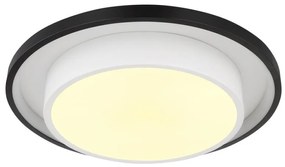 Plafoniera LED RGB cu telecomanda design industrial Morgan 39,5cm
