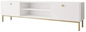 Dulap TV Probazzo 2KW (Alb + auriu) . 1106254