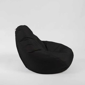 Fotoliu Nirvana Hobbit Pufrelax, Material Impermeabil - Negru