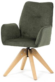 Scaun de sufragerie DCH-C2148 GRN2 cu materialimpermeabil