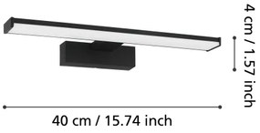 Eglo 98907 - LED iluminat baie PANDELLA 1 LED/7,4W/230V IP44