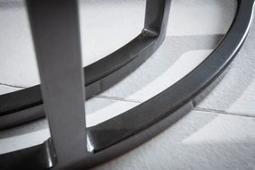 Set de 2 masute design industrial Elements Mango gri