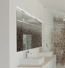 Aplica LED pentru oglinda baie IP44 MORNE 16W crom
