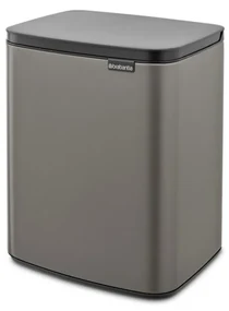 Coș de gunoi Brabantia Bo Small 12L, Platină 1006634