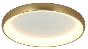 Plafoniera LED dimabil design modern Virun auriu periat