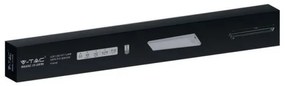 Corp led pentru dulap cu senzor de miscare si acumulator, 2.5 W, lumina neutra(4000K), 260 lm, IP20, argintiu, V-TAC