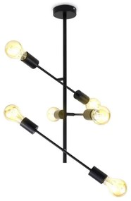 Lustră pe tijă 6xE27/60W/230V B.K. Licht 1344