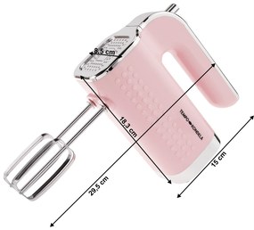 TEMPO-KONDELA DOTS, set electrocasnice de bucătărie, 5 buc., roz