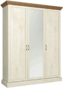 Dulap ROYAL S3D, pin nordic/stejar salbatic, PAL melaminat, cu 3 usi,