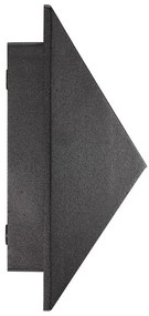 Aplica de perete pentru iluminat exterior IP54 Pontio 27 negru