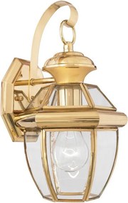 Elstead QZ-NEWBURY2-S-PB-Aplica de perete pentru exterior NEWBURY 1xE27/60W/230V IP44