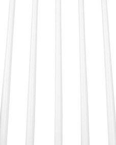 Set 2 buc. scaune pentru sufragerie Burank (alb). 1009961