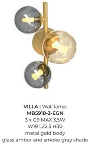 Aplica de perete design deosebit VILLA