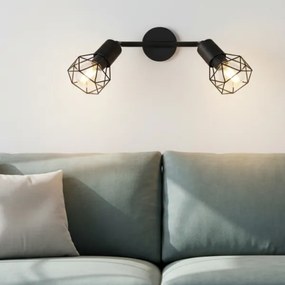 Brilagi - Spot CAGE 2x E14, 40W, 230V