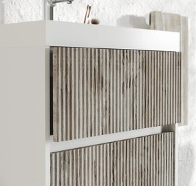 Set lemn masiv Mobilier Baie Suspendat Paige Model P2