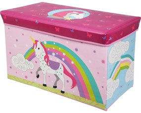 Cutie de depozitare pentru copii Unicorn, 60 x 30x 35 cm